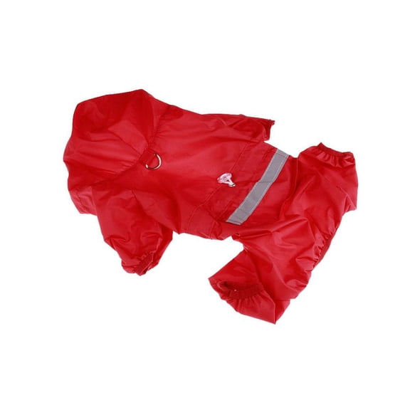 Dog Raincoat, Dog Rain with Clear Hooded Double Layer For Large Medium Waterproof Puppies, Coat Rain Small Dogs Ponch