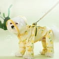 thumbnail image 1 of Dog Raincoat Dog Raincoat Pet Clothes for Chihuahua Maltese Full Body Waterproof Dog Raincoat with Leash Attachment (Yellow,XS), 1 of 7