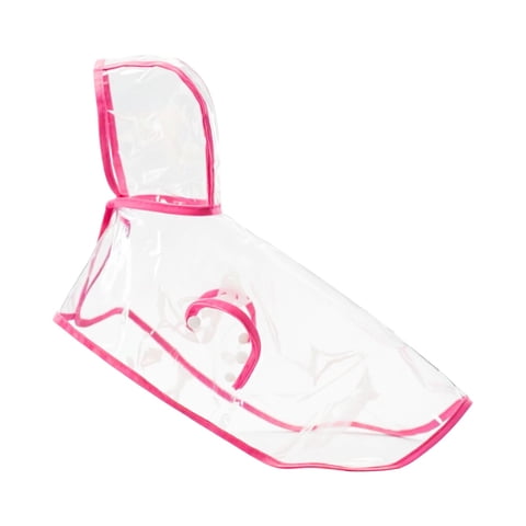 Dog Raincoat Hooded Slicker Poncho for Small Medium Large Dogs, Waterproof Transparent Rain Snow Pet Jacket with Windproof Cape, Bichon Poodle Outdoor Gear