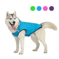 thumbnail image 1 of Dog Raincoat - Reflective Dog Rain Coat, Waterproof Dog Jacket With Hood, Dual Use of Rain and Sunshine, Lightweight Dog Poncho Slicker for Small Dog, Medium Dog, Large Dog, Protect Dog from Sun, 1 of 5