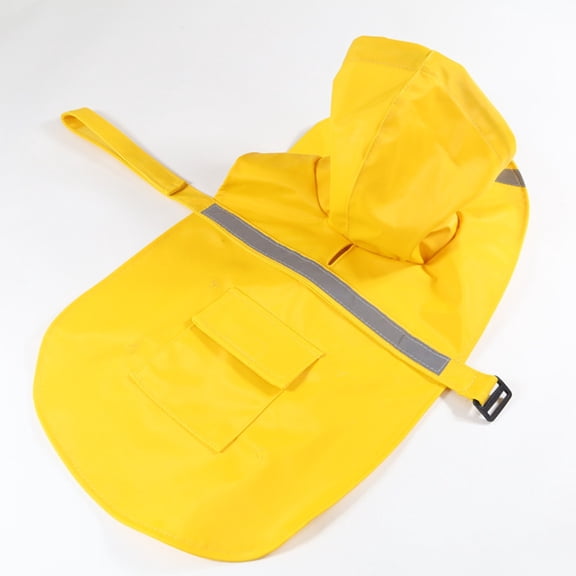 Dog Raincoat Reflective Snowproof Large Breed Outdoor Protection, High Quality Outdoor Material For Pet Safety And Comfort, Keeps Dry In Wet Weather Elastic Leg Straps And Leash