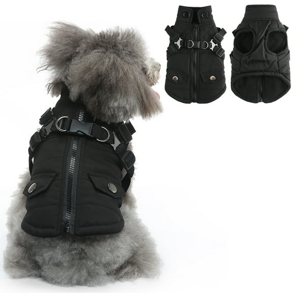 Dog Raincoat for Small & Medium Dogs – Waterproof Hooded Jacket with Leash Hole & Reflective Design, Perfect for Walks & Hikes