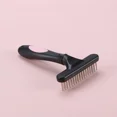 thumbnail image 1 of Dog Rake Deshedding Dematting Brush Comb Undercoat Rake for Dogs Cats Short Long Hair Pet Brushes Shedding with Double Row Pins, 1 of 8
