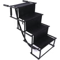 thumbnail image 1 of Dog Ramp For Bed Car Dog Steps Pet Stairs Dog Ramp Lightweight Folding Pet Ladder Ramp Dog Stairs for High Beds Trucks Cars and SUV (Color : Black Size : Same Size), 1 of 9