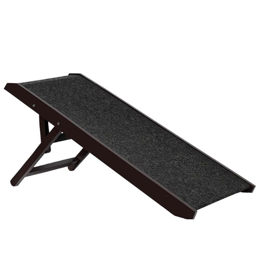 Dog Ramp, Folding Doggie Ramps with Adjustable Height and Sturdy Structure, Pet Ladder with