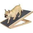 thumbnail image 1 of Dog Ramp For Bed Dog Ramp Pet Steps Two-Stage Height Adjustable Pet on and Off Ladder Ramp Lighter Weight Compact and Portable, 1 of 6