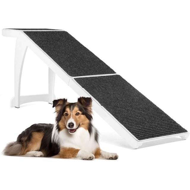 Dog Ramp for High Bed, Pet Bed Ramp, Cat Ramp, Dog Steps for Elevated