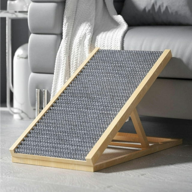 Dog Ramps For Large Dogs Dog Ramp,Wood Folding Portable Pet Ramp for Small to Medium Dogs and Cats,Portable for Beds,4 Step/Tier Up to 200 Lbs Suitable(Upgraded)