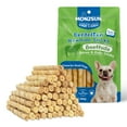 thumbnail image 1 of MON2SUN Rawhide Twist Sticks Chicken Flavor Small Dog Treats, 13 oz (60 Count), 1 of 8