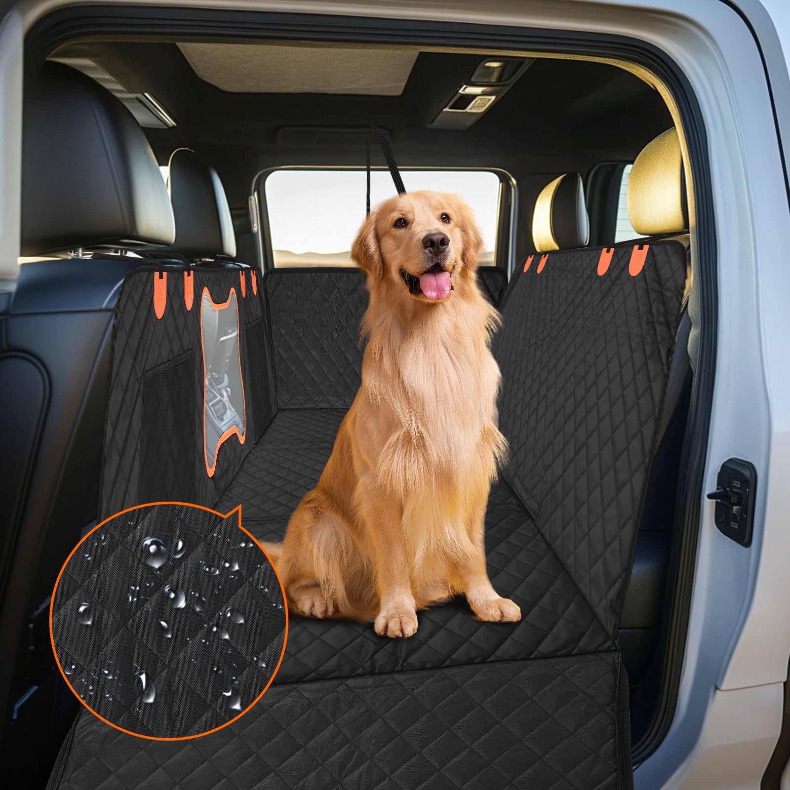 Truck Dog Seat Cover IBuddy Truck Seat Extender For Dog Hard - Main Image