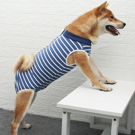 Dog Recovery Suit Onesie After Pet Operation For Female Male Dogs Cats Postoperative Snuggly Vest For Abdominal Wounds Weaning Anti Licking Vest Pet Vest Birthday Gift For Pet Dog Cat XS
