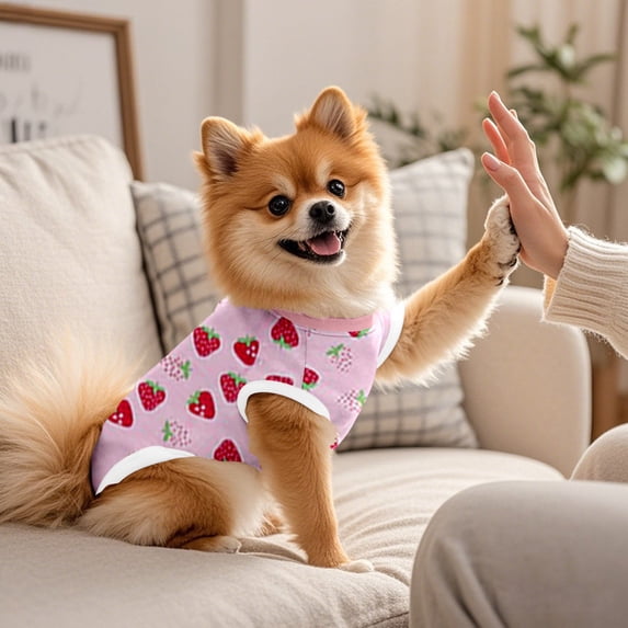 Dog Recovery Suit With Pee Hole for Small Medium Post Spay Neuter Protective Alternative to E Collar Comfortable Body Wear