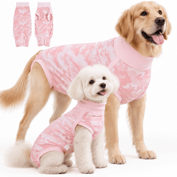 Amztom Dog Surgery Spay Recovery Suit, Dog Onesie for Surgery Female ...