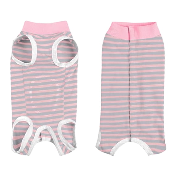 Dog Recovery Suit with Pee Hole, Spay Neuter Anti-Licking Bodysuit for Small Medium Dogs & Cats