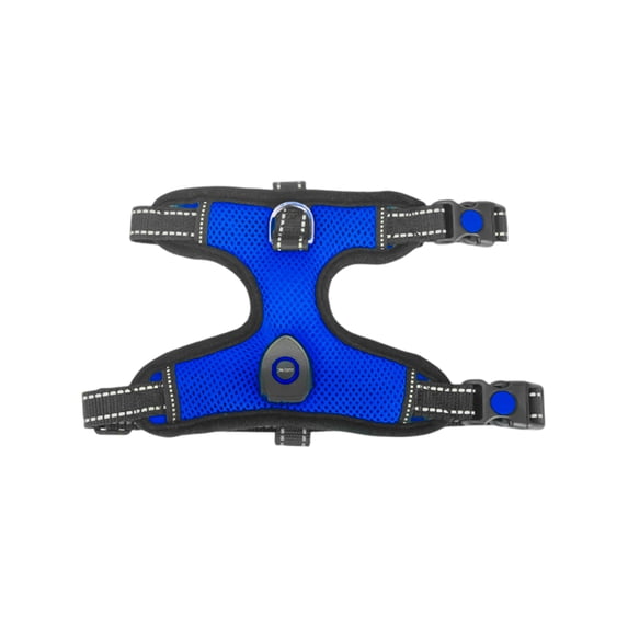 Dog Reflective Harness Vest for Night Walk, Light Up Safety Vest for Small Medium Breed, Adjustable Straps for Secure Fit, Breathable Mesh Fabric