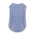thumbnail image 1 of Dog Reflective Tank Top Lightweight Breathable Summer Vest with Night Safety Stripe for Small Medium Breeds, Blue M, 1 of 5