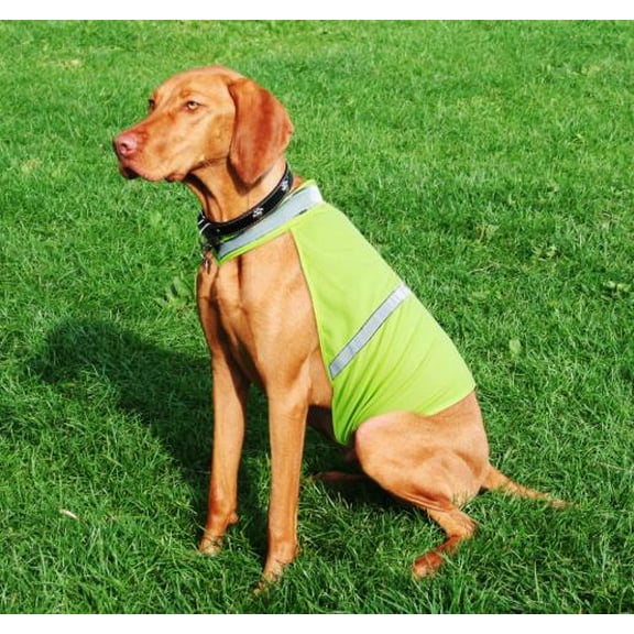 Dog Reflective Vest, Dog Hunting Vest for Outdoor, Adjustable Pet Jacket, Used for High Visibility Soft Pet Safety Clothes for Small Medium Large