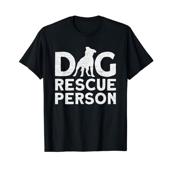 Dog Rescue Person - Animal Rights Activist Animal Shelter T-Shirt