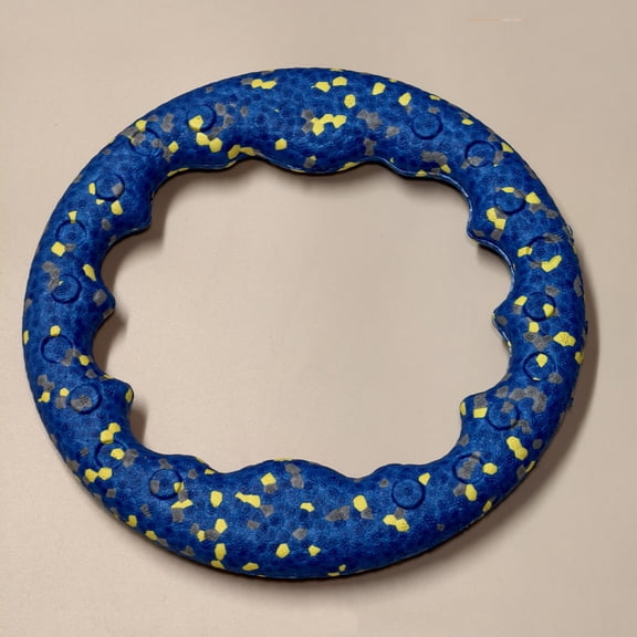 Dog Ring Toy, Indestructible Flying Discs for Throwing Catching, Water Floating Dog Training Ring for Medium Large Breeds