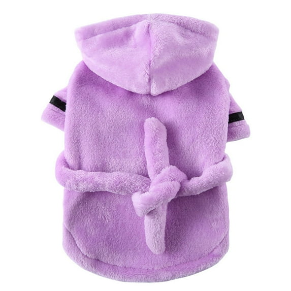 Dog Robes for After Bath - Qyaukm Dog Bathrobe, Microfiber Fast Drying ...