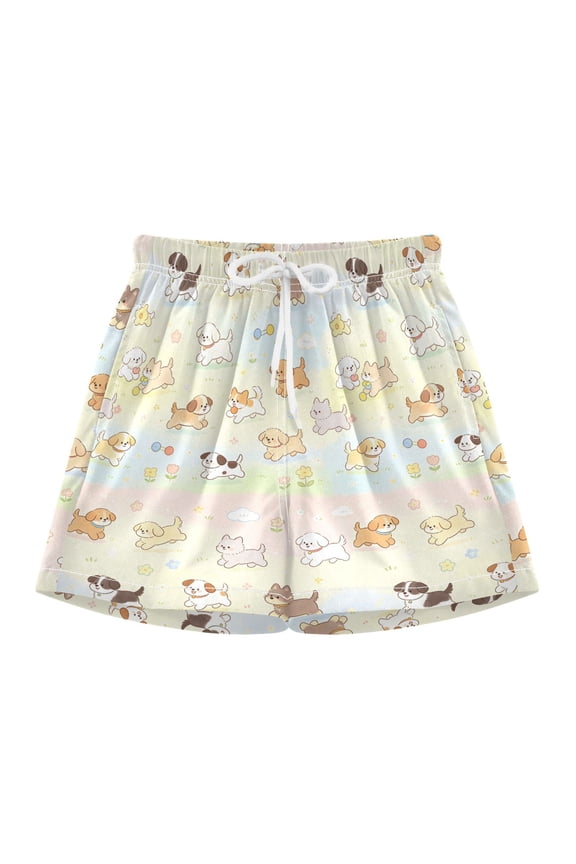Dog Run Swim Trunks Quick Drying Bathing Suit Summer Shorts Swimwear