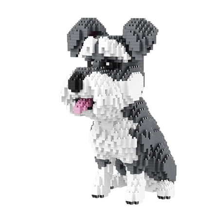 Dog STEM Educational Nano Blocks Building Kit, Creative DIY Micro Building Set for Ages 10+, Perfect for Learning, Gifts and Home Decoration