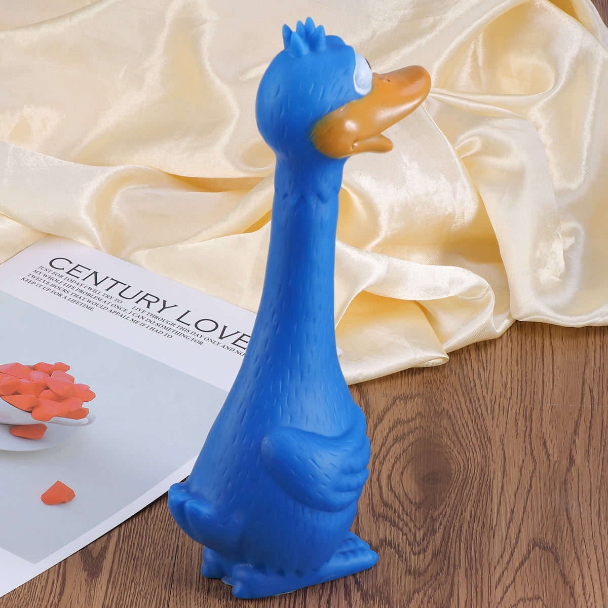Dog Safe Vinyl Screaming Duck Toys Pet Squeaky Toys Fun Sound Toys