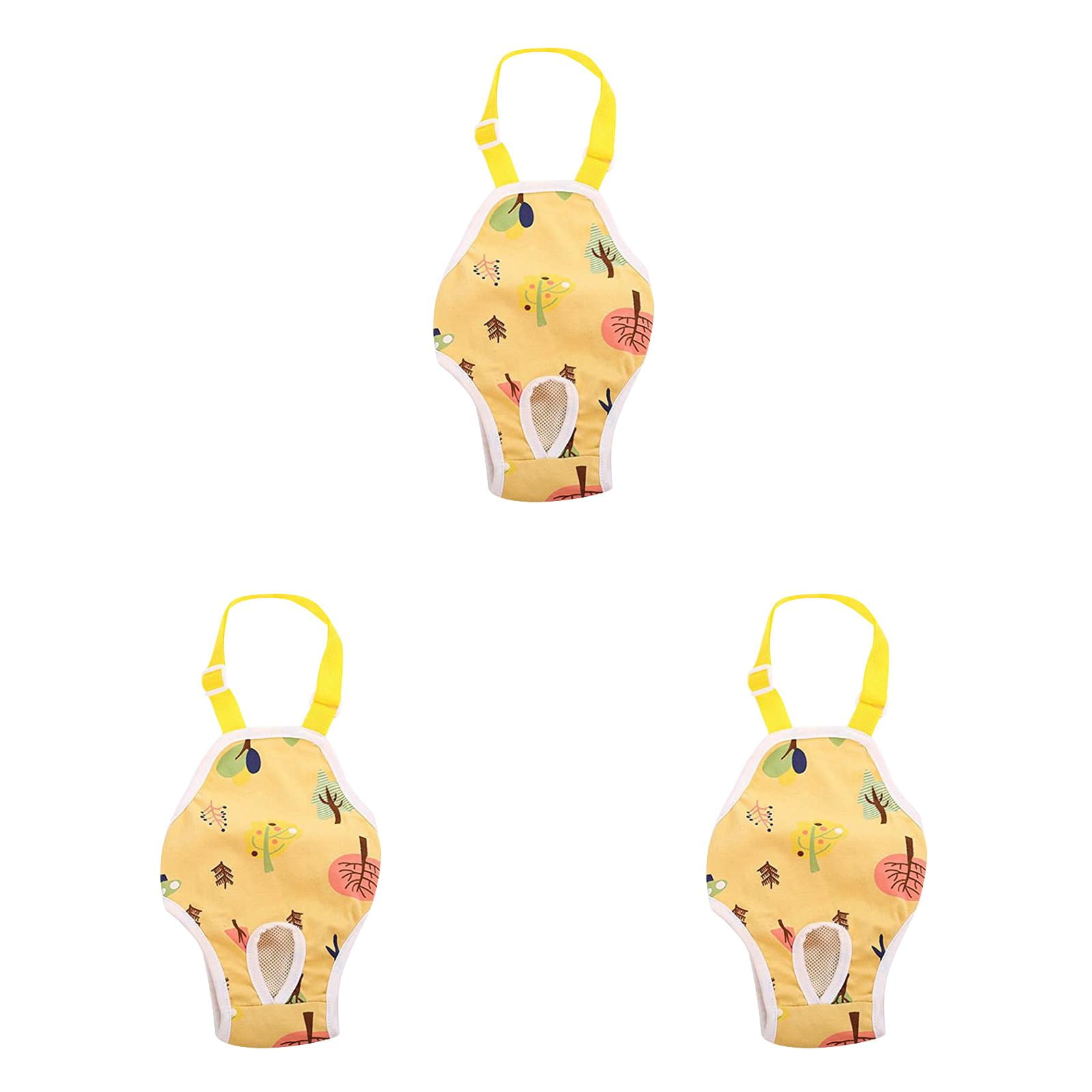 Dog Sanitary Pantie With Suspender Pet Pants Adjustable Cozy Underwear