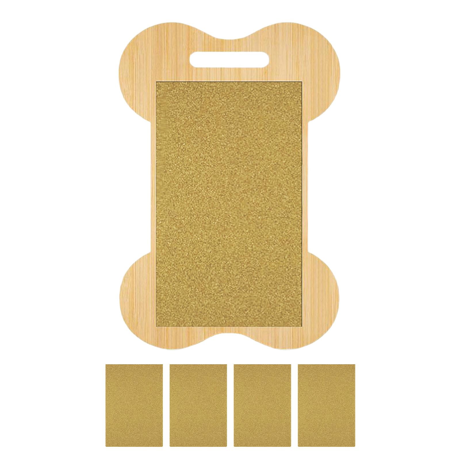 Dog Scratch Pad for Nails Dog Nail File Board Double Sided for Trimming