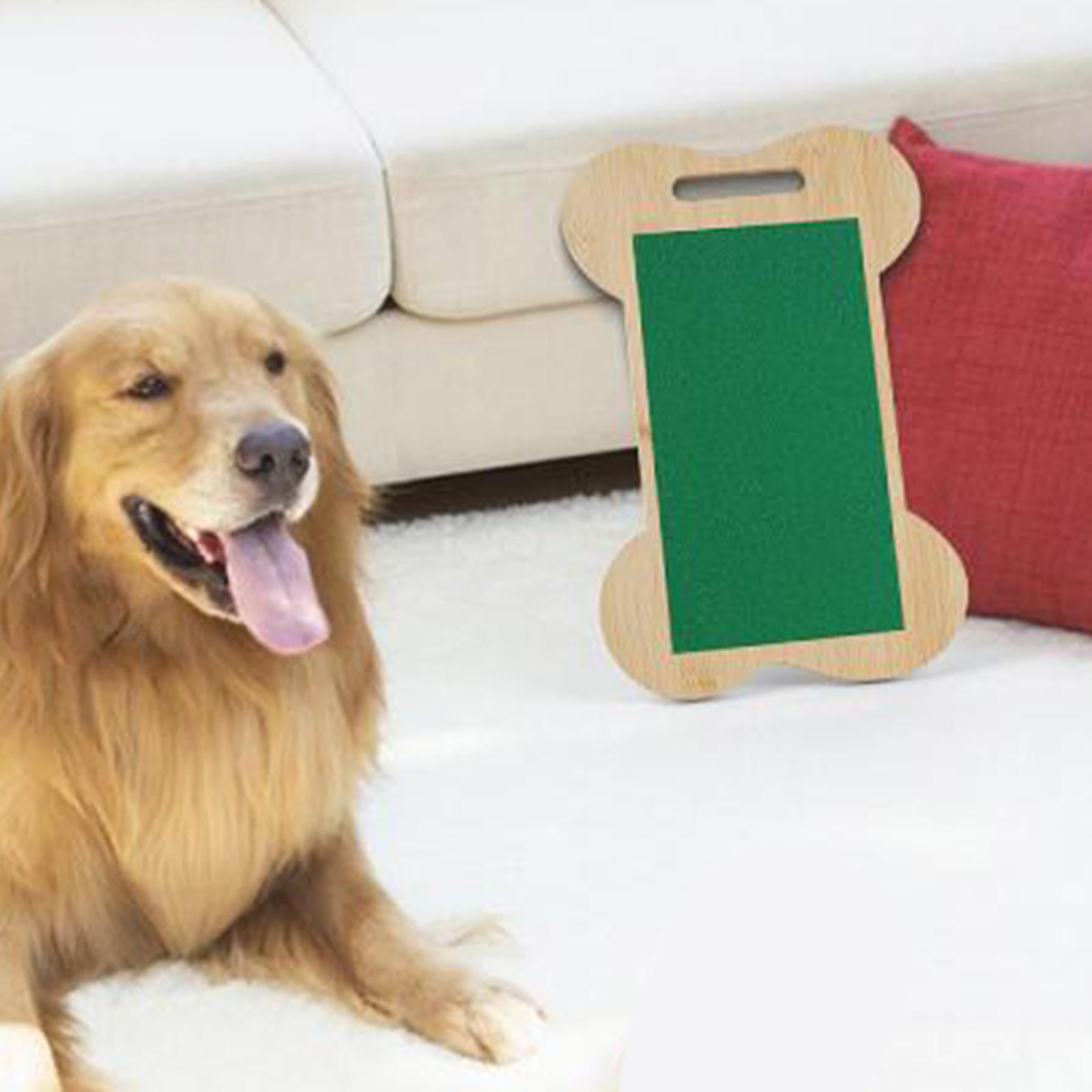 Dog Scratching Board Dog Scratch Pad for Nails Scratching Board for Dogs  Nails Bamboo Durable No Fear for Dogs Dog Scratcher Blue - Walmart.com