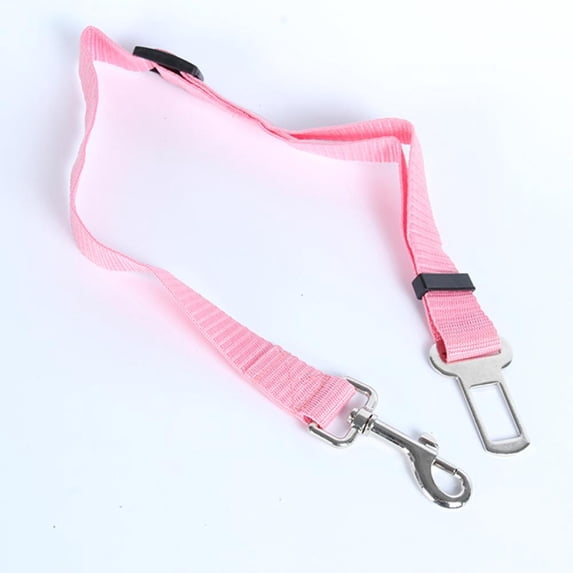 Dog Seat Belt, Adjustable Dog Seat Belt Harness, Dog Vehicle Seat Belt, Car Headrest Restraint Pet Leash for Driving/Travel/Daily Use