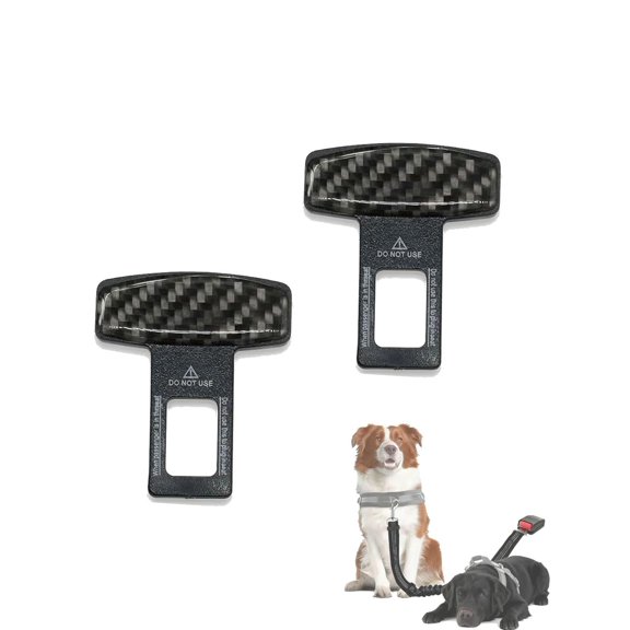 Dog Seat Belt for Car,Duty Dogs Vehicle Restraint Seatbelt Buckle Travel Golf Carts Adjustable Pet Lead Clip Universal Fit Most Cars Suvs All Models Portable Pets Gear 4 Pack(2pcs)