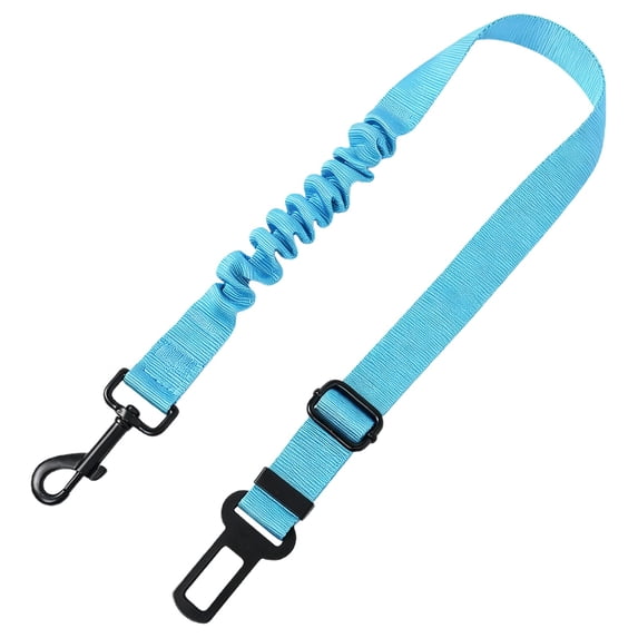 Dog Seat Belt, Durable Retractable Dog Car Harness Adjustable Dog Seat Belt for Vehicle Nylon Pet Safety Seat Belts Heavy Duty & Elastic