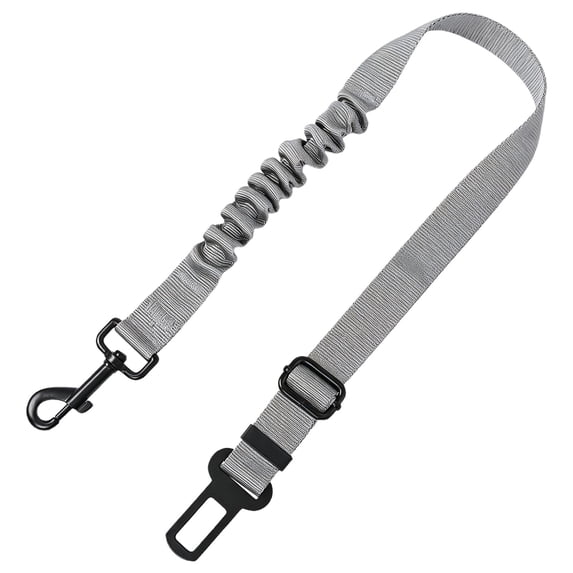 Dog Seat Belt, Durable Retractable Dog Car Harness Adjustable Dog Seat Belt for Vehicle Nylon Pet Safety Seat Belts Heavy Duty & Elastic