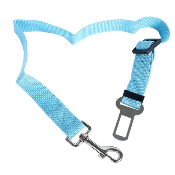 Dog Seat Belt Pet Dog Cat Car Seatbelt Safety - Adjustable Harness Safety Belts Pet Leash - Heavy Duty Nylon - Universal Fit