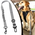 thumbnail image 1 of Dog Seat Belt for Car, Adjustable Pet Safety Restraint, Swivel Clip Design, Durable Nylon, Universal Fit, 1 of 6