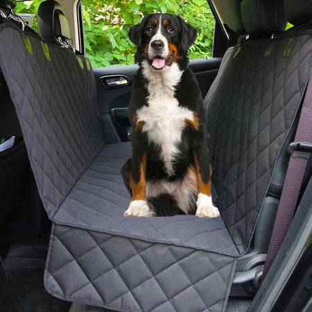 Dog Seat Cover, Car Rear Seat Protector, Dog Back Seat Hammock Covers for Dogs Non-Scratch Nonslip Back Seat Cover for Cars SUVs Trucks