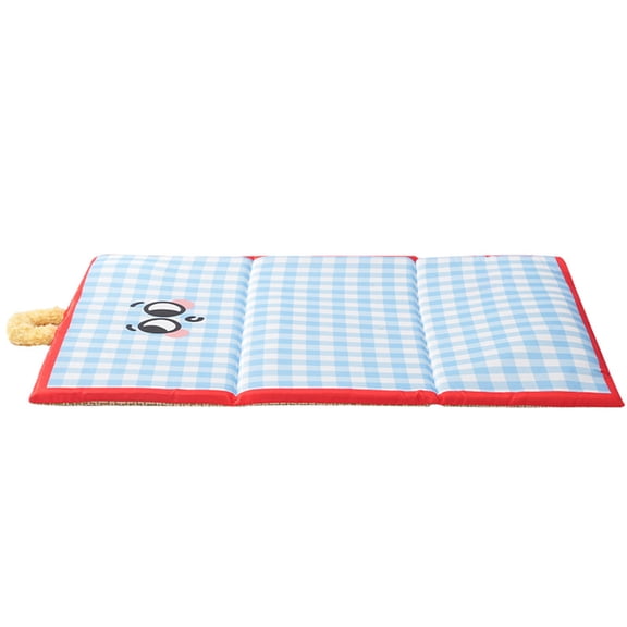 Dog Self-Cooling Mat - Double-Sided (Cool Tech Fabric & Cooling Mat), Non-Slip Waterproof, Foldable with Handle for Dogs, Cats & Humans