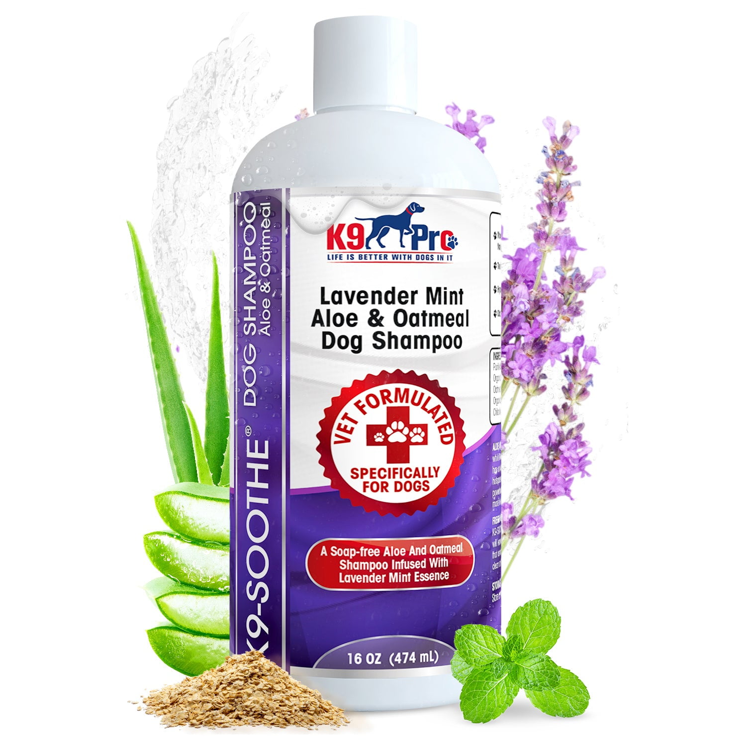 Dog Shampoo and Conditioner for Shedding Control All Natural Dog Wash