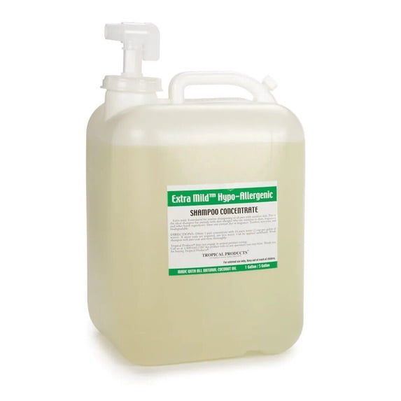 Dog Shampoo Extra Mild Fragrance and Dye Free Biodegradable for Sensitive Skin (5 gallon)