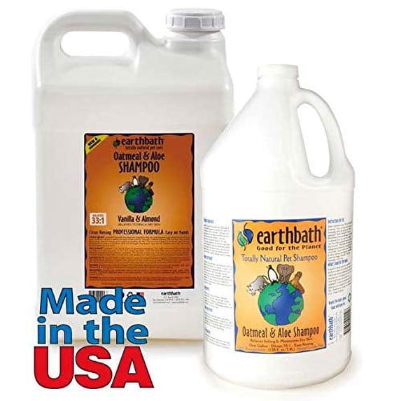 Dog Shampoo Moisturizing Healing Oatmeal Aloe Itchy Dryness Relief Choose Size (1 Gallon)