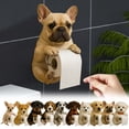 thumbnail image 1 of Dog Shaped Toilet Paper Holder Wall Mount Decorative Tissue Dispenser Fun Bathroom Organizer for Home Restroom or Powder Room Best Value Finds & Budget-Friendly Offers, 1 of 6