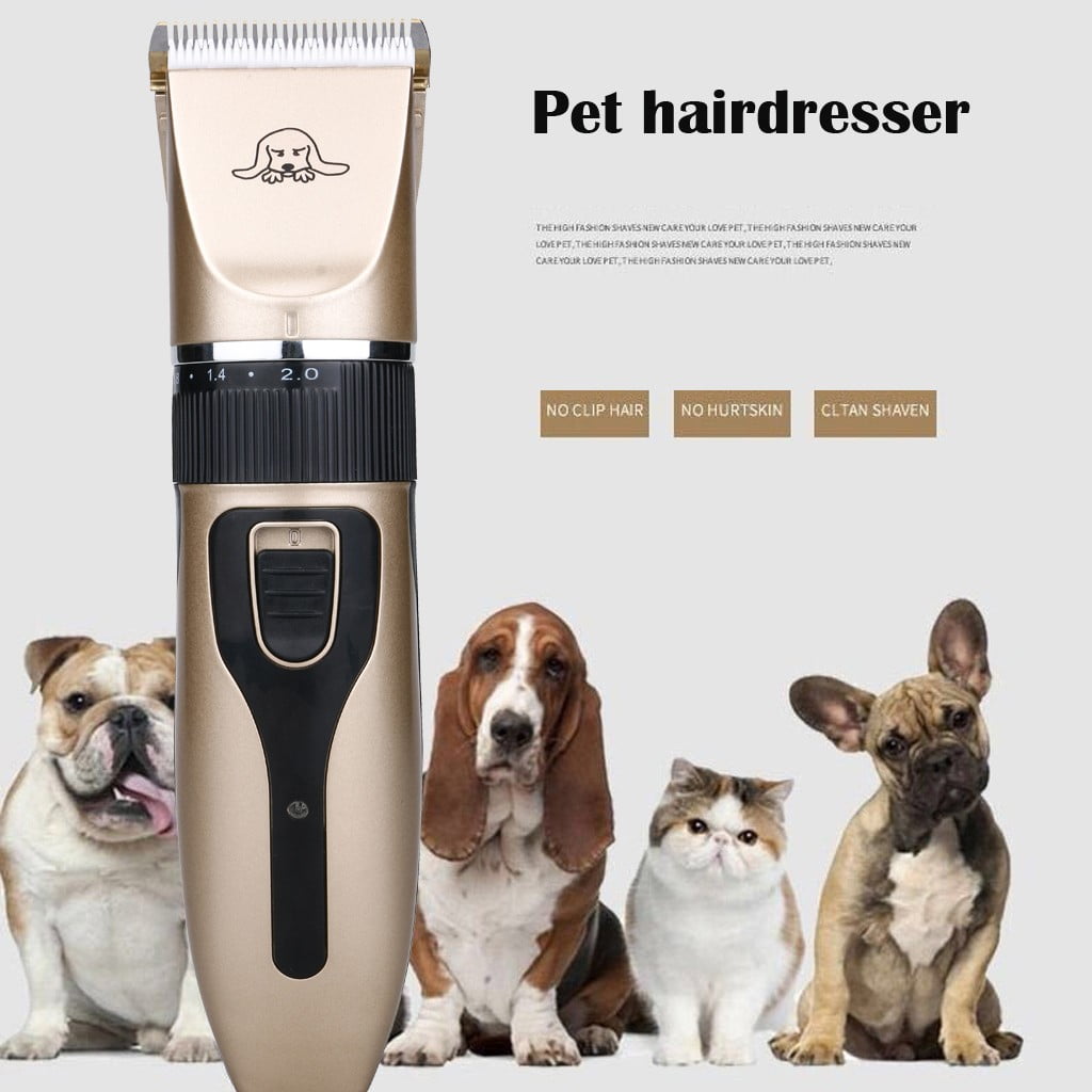 Dog Shaver Clippers Low Noise Rechargeable Cordless Electric Quiet Hair