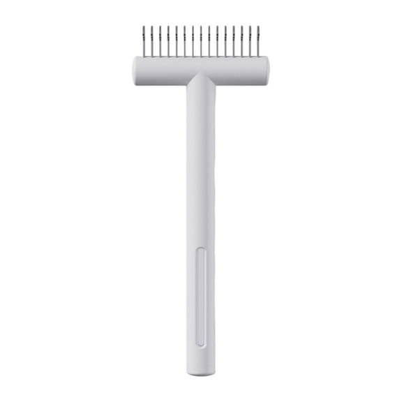 Dog Shedding Brush for Pet Grooming and Undercoat Removal Massaging Detangling Tool for Home Care Bathing Styling Sessions