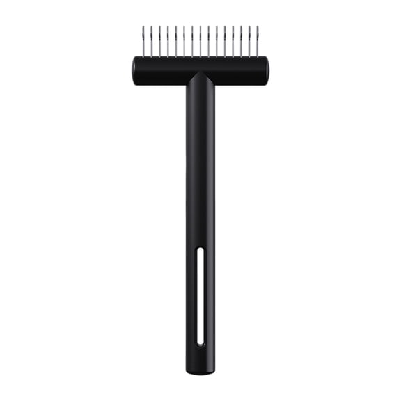 Dog Control Brush | Grooming Undercoat Tool for Dogs | Detangling Rake for Shedding Massaging and Bathing at Home