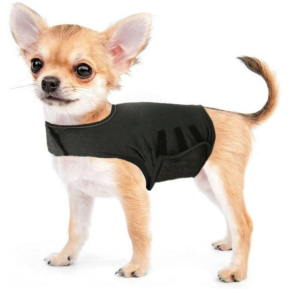 Dog Shirt Anxiety Calming Wrap Comfortable and Breathable Wear Convenience(Gray)