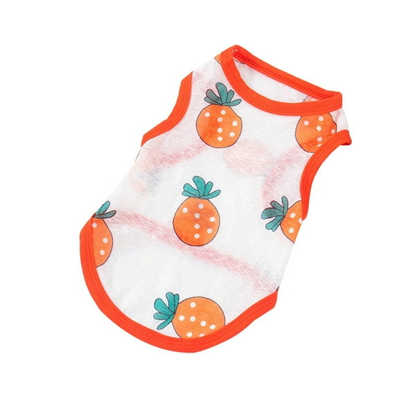 Dog Shirt for Large Dogs Dog Shirt Print Vest, Soft and Cool Dog T Shirt Vest Clothes, Lightweight Stretchy Pet Vest, Summer Dog Sleeveless Clothes for Medium Large Pets,S