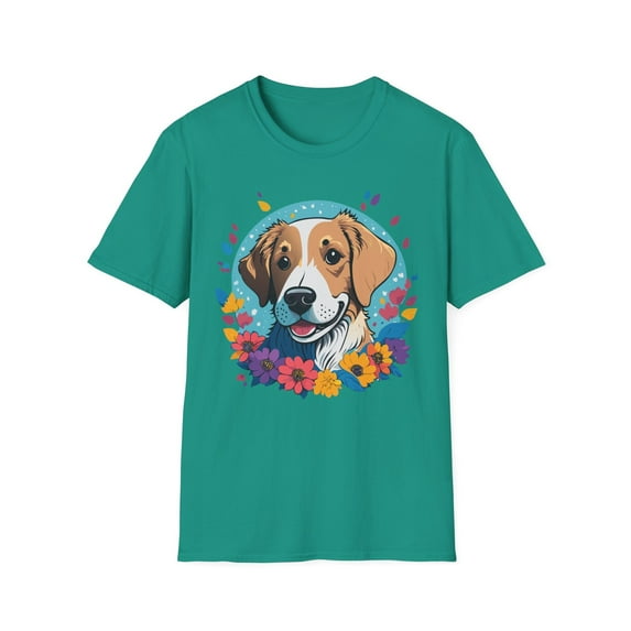 Dog Shirt, Shirt with Dog, Animal Tee, Shirt with Animals
