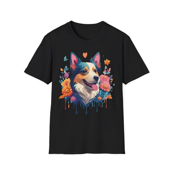 Dog Shirt, Shirt with Dog, Animal Tee, Shirt with Animals