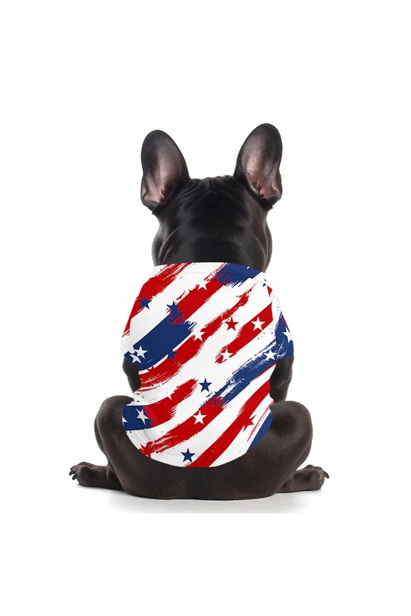Dog Shirt for Large Dogs Dog Clothes for Small Dogs Patriotic Pet Shirt Lightweight Breathable 4Th of July Apparel Xl White Single Pack